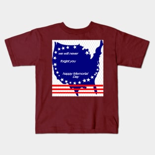 happy memorial day Kids T-Shirt